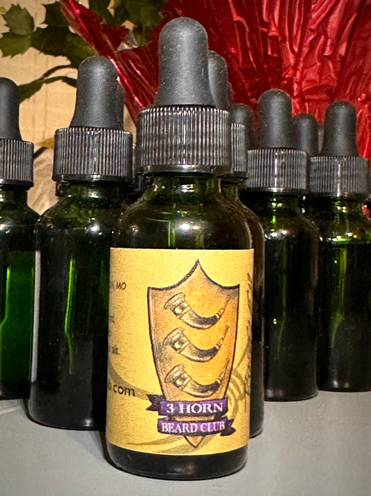 3 Horn Beard Oil